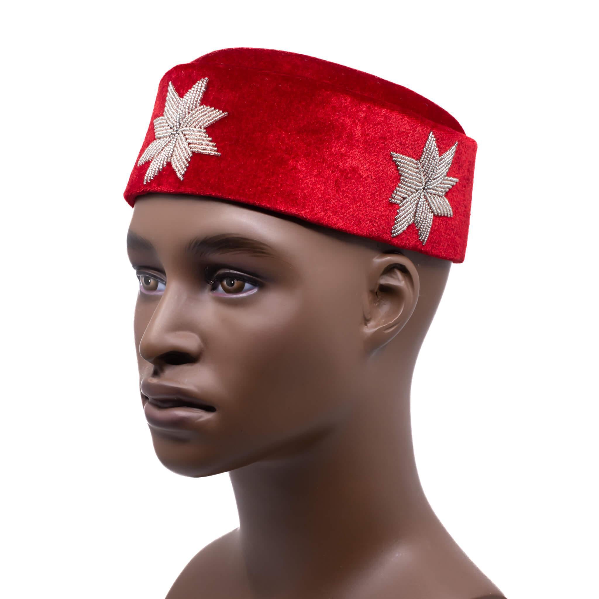 Red Men's Hat