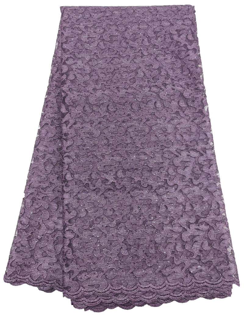 Purple French Lace