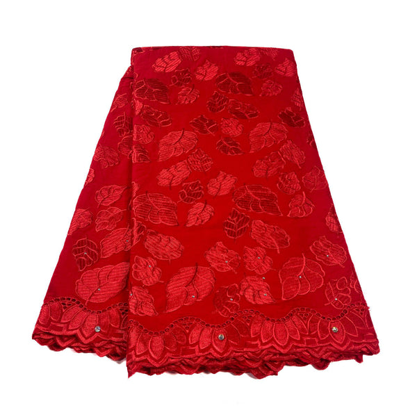 Red Cotton Lace
