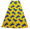 Yellow & Blue Horse Print Long Skirt