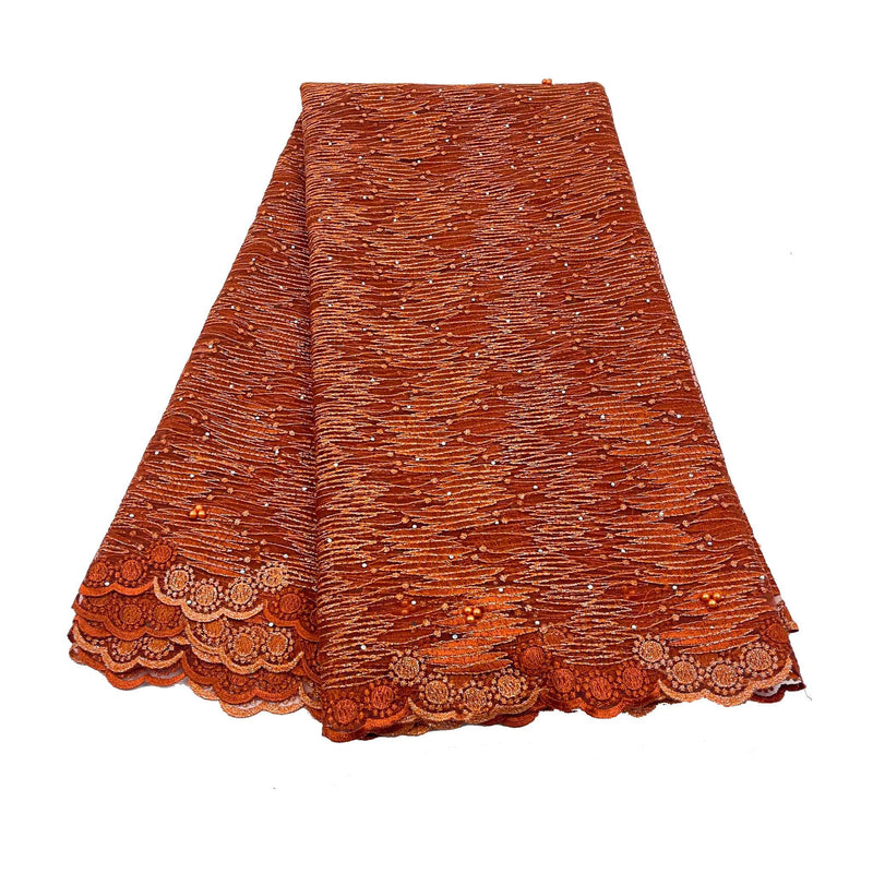 Burnt Orange Lace 