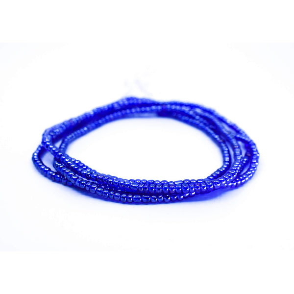 Blue African Waist Beads
