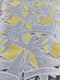 Yellow & Silver Unique Cotton Lace
