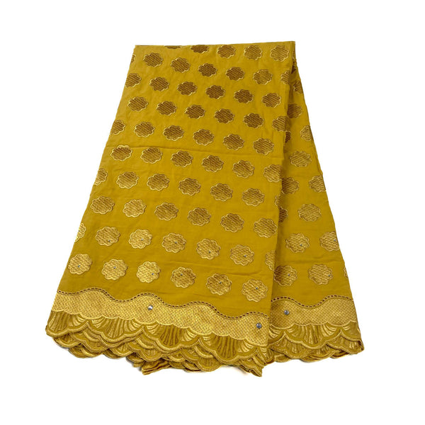 Gold Cotton Lace