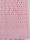 Baby Pink Cotton Dry Lace
