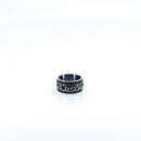 Unisex Arabic Symbol Silver Ring