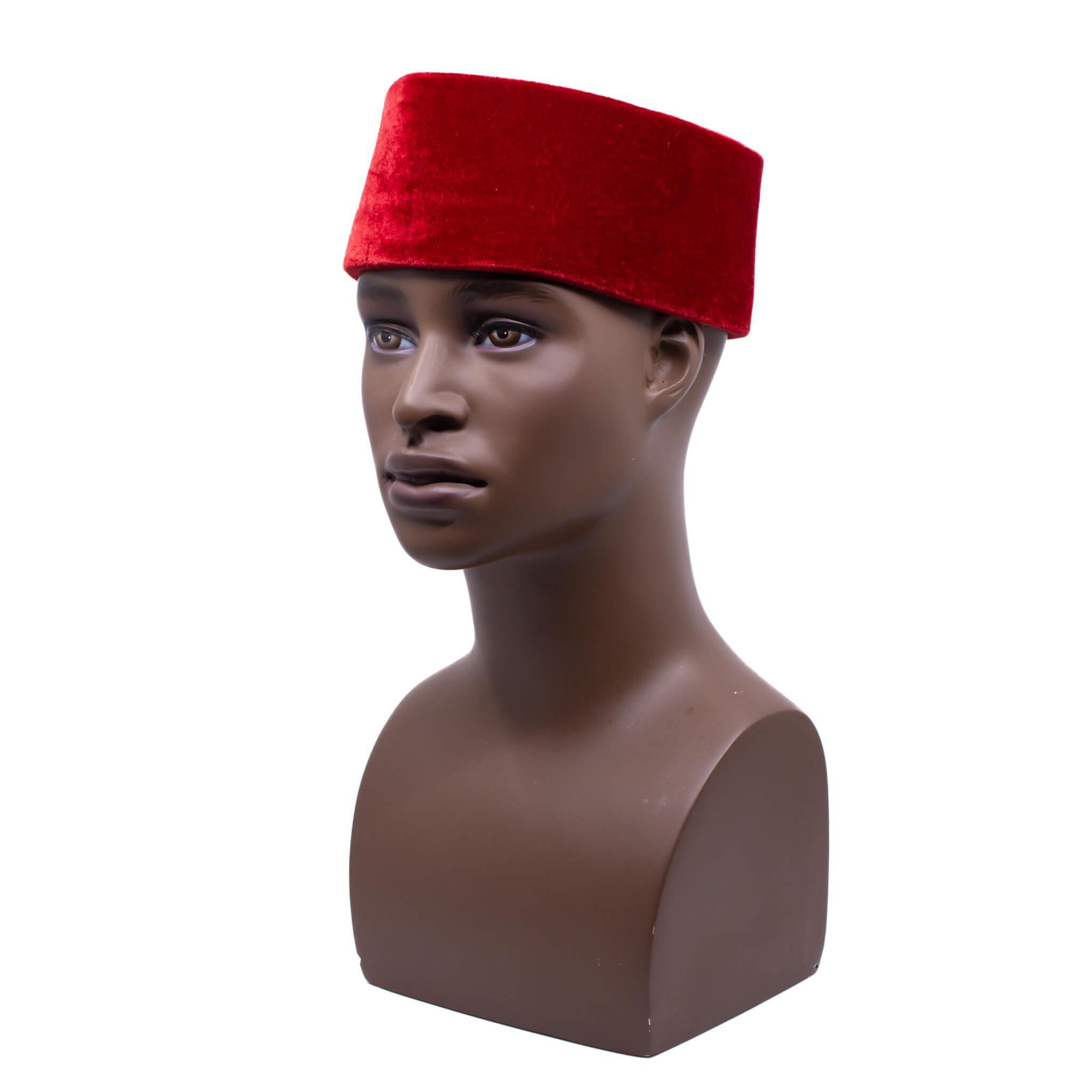 Red Velvet Men's Hat