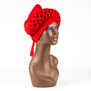 Red Detachable Turban