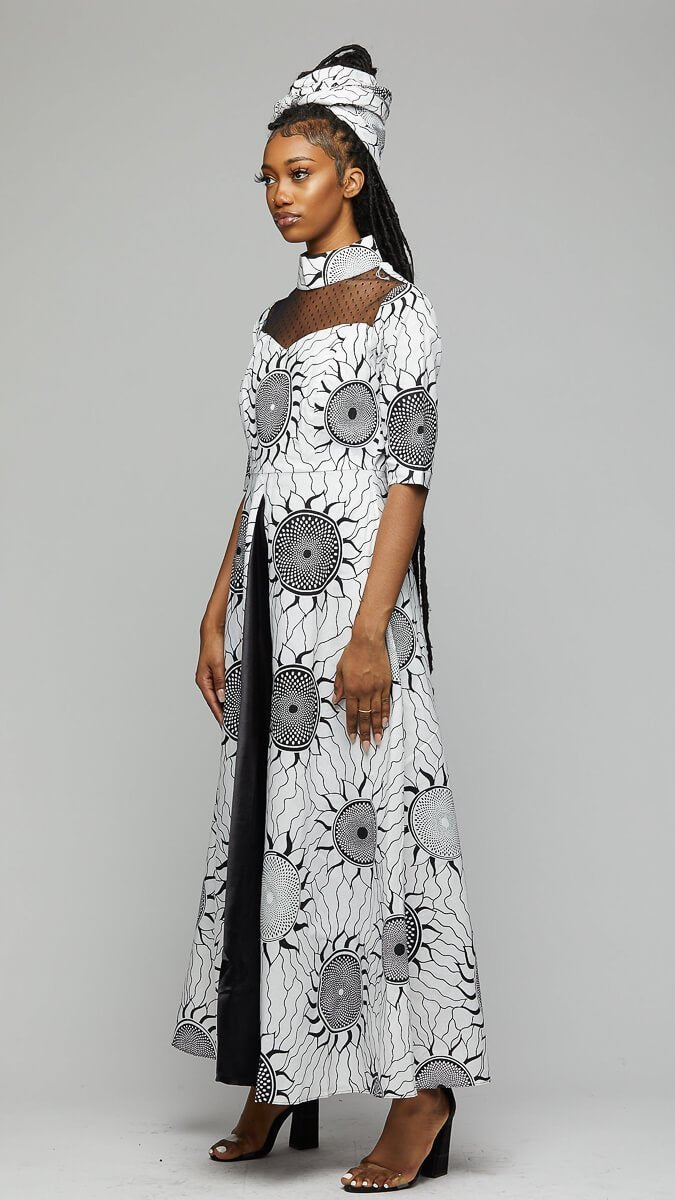 African Wax Tunic Dress