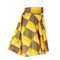 Yellow Ankara Wax Skirt