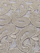 Gold French Lace