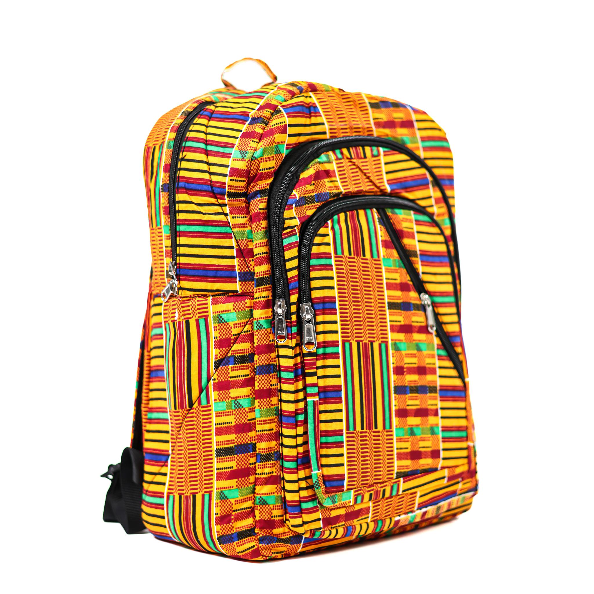 Kente Backpack #3