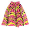 Handmade Pink Stars Ankara Print Midi Skirt