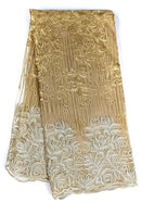 Gold & Silver French Lace