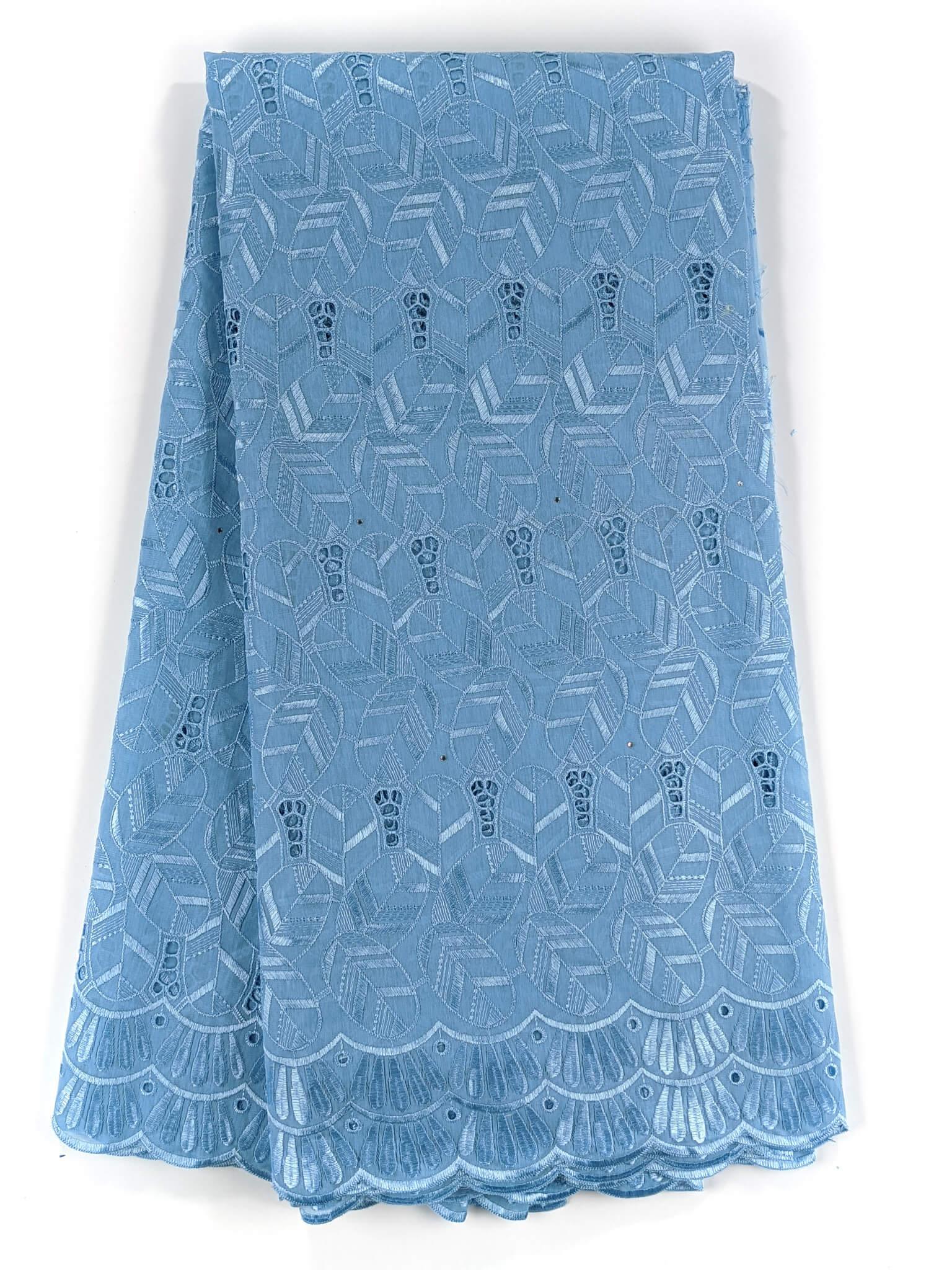Blue Cotton Lace