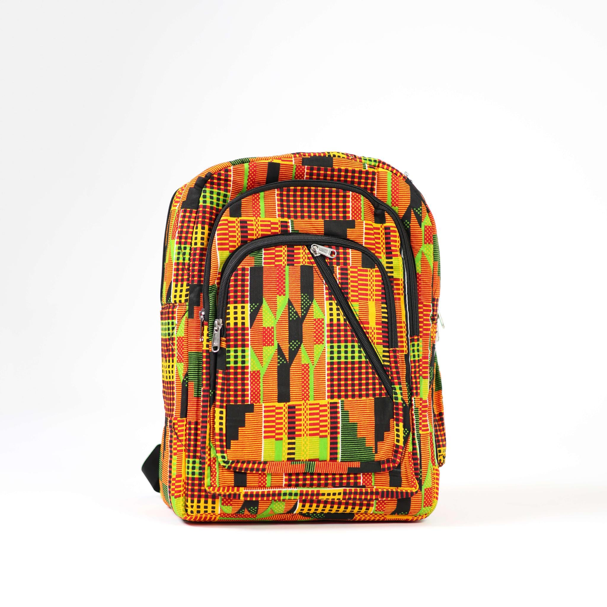 Kente Backpack #1