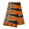 Orange Wax Print Fabric - 6 Yards