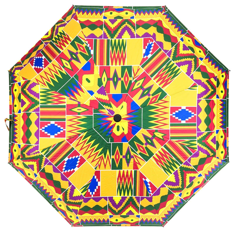 Kente Pattern Umbrella