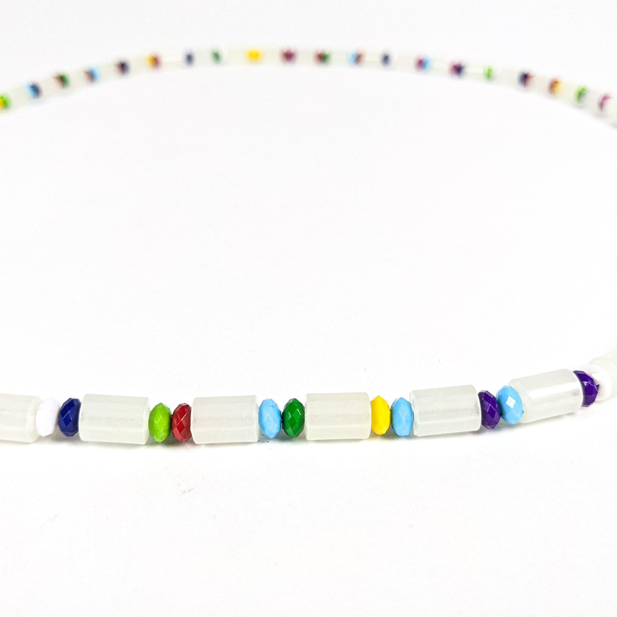 Multicolored Elastic Waist Beads