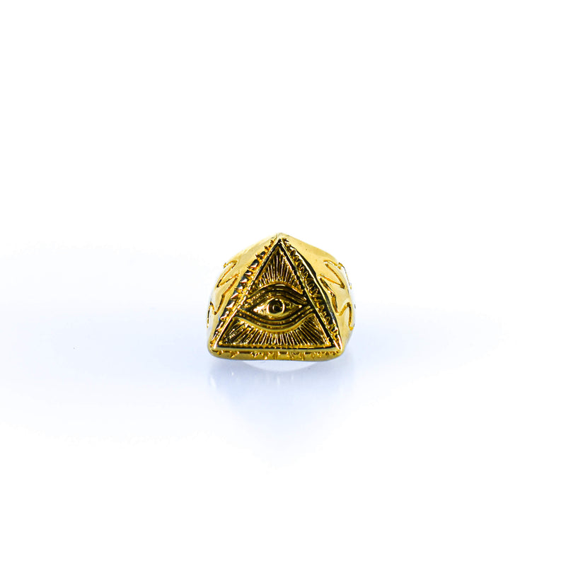 Men’s Eye of Providence Pyramid Ring