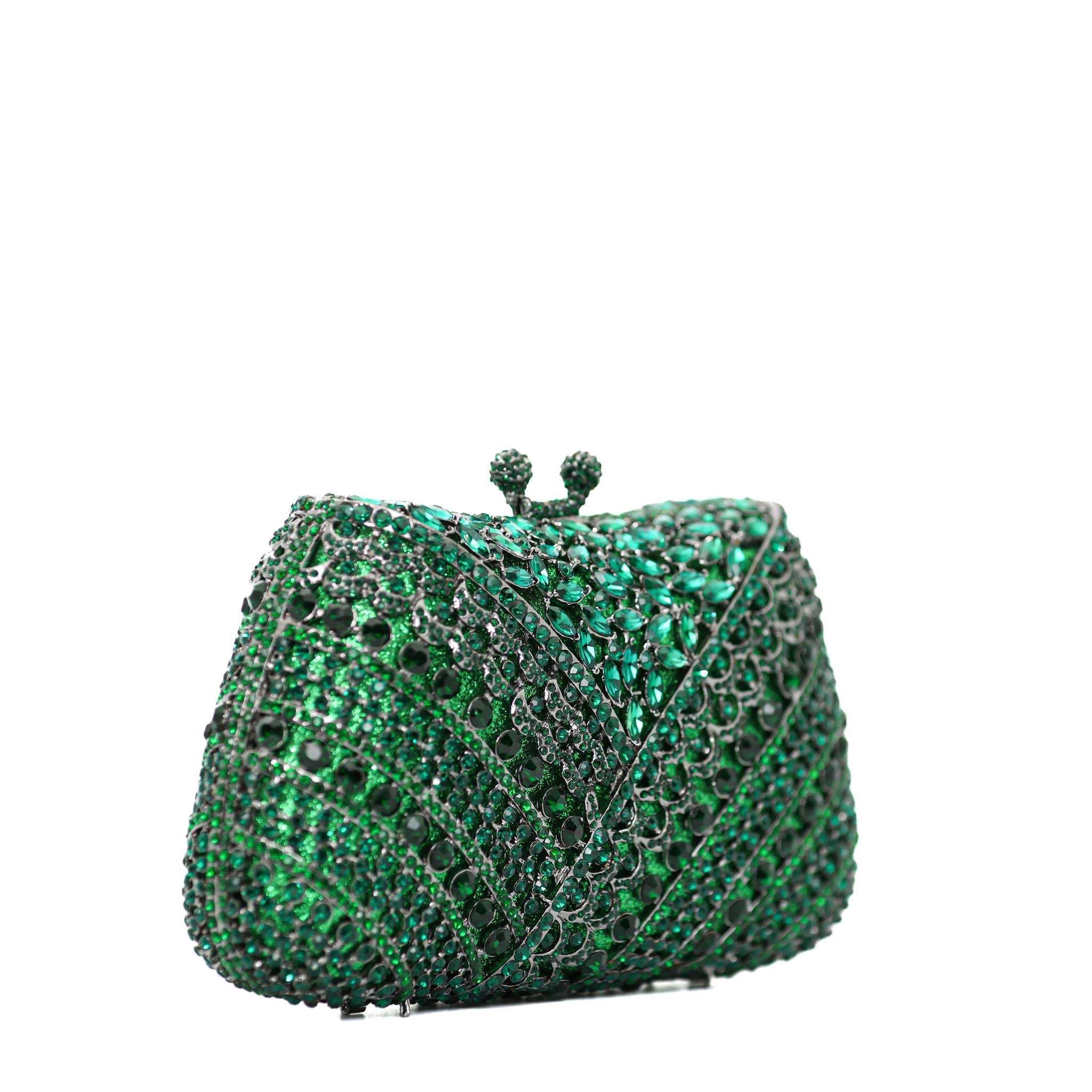 Money Green Clutch Purse - Main Image