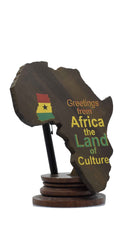 African Map Pen Holder - AFRIKAN ATTIRE -
