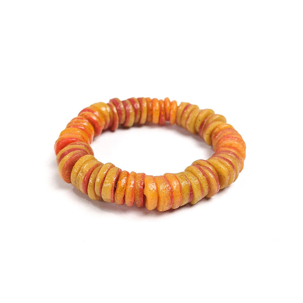 Red and Orange (Krobo Beads)