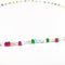 Clear & Multicolored Elastic Waist Beads