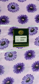 Purple Petal Bazin J.F Textiles