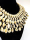 Cowrie Shell Collar Necklace - AFRIKAN ATTIRE - african_clothing - - african_attireAFRIKAN ATTIRE - african_fashion