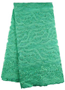 Green French Net Lace