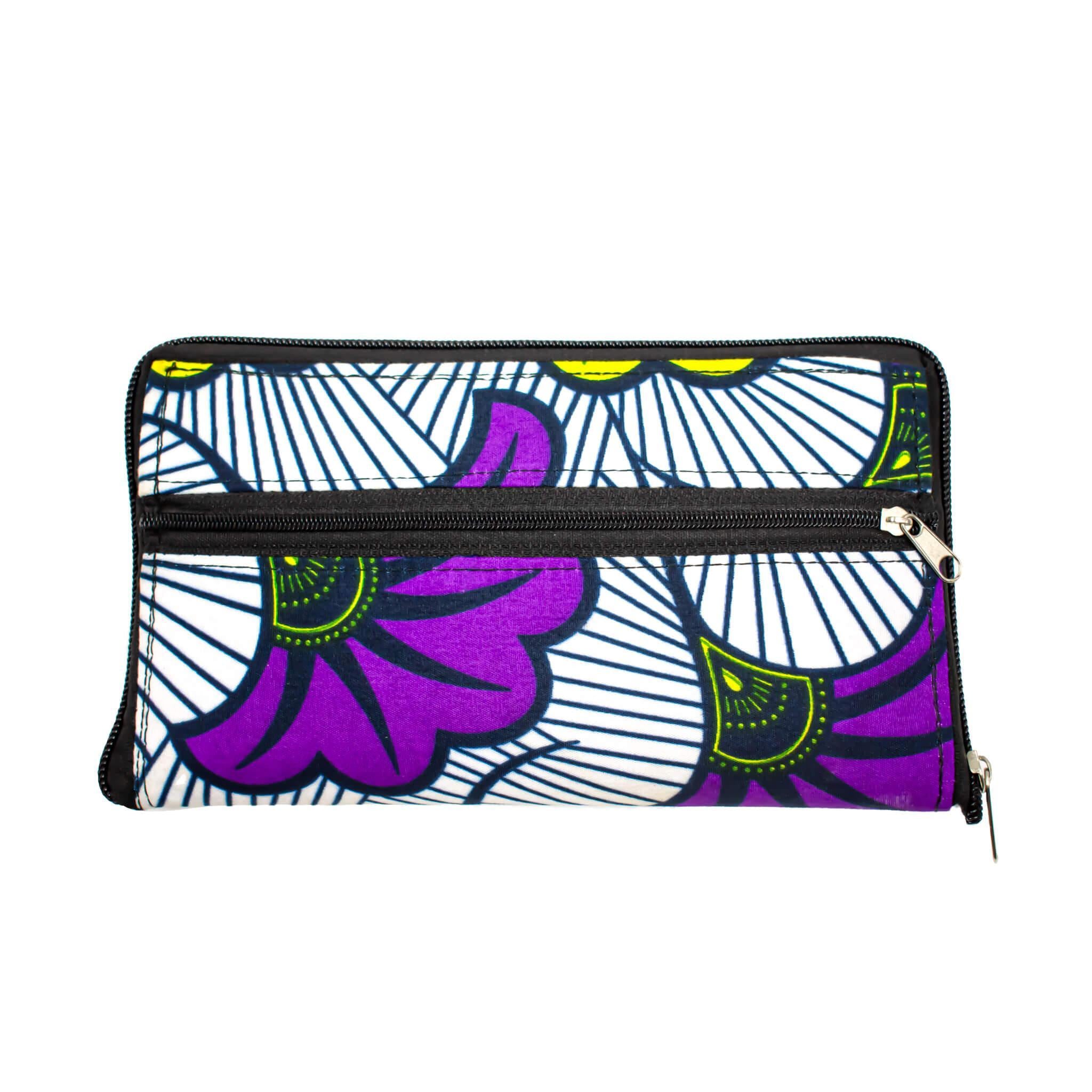 Purple Foldable Wallet Shopping Bag