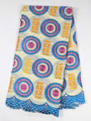 Multicolored Embroidery Cotton Lace
