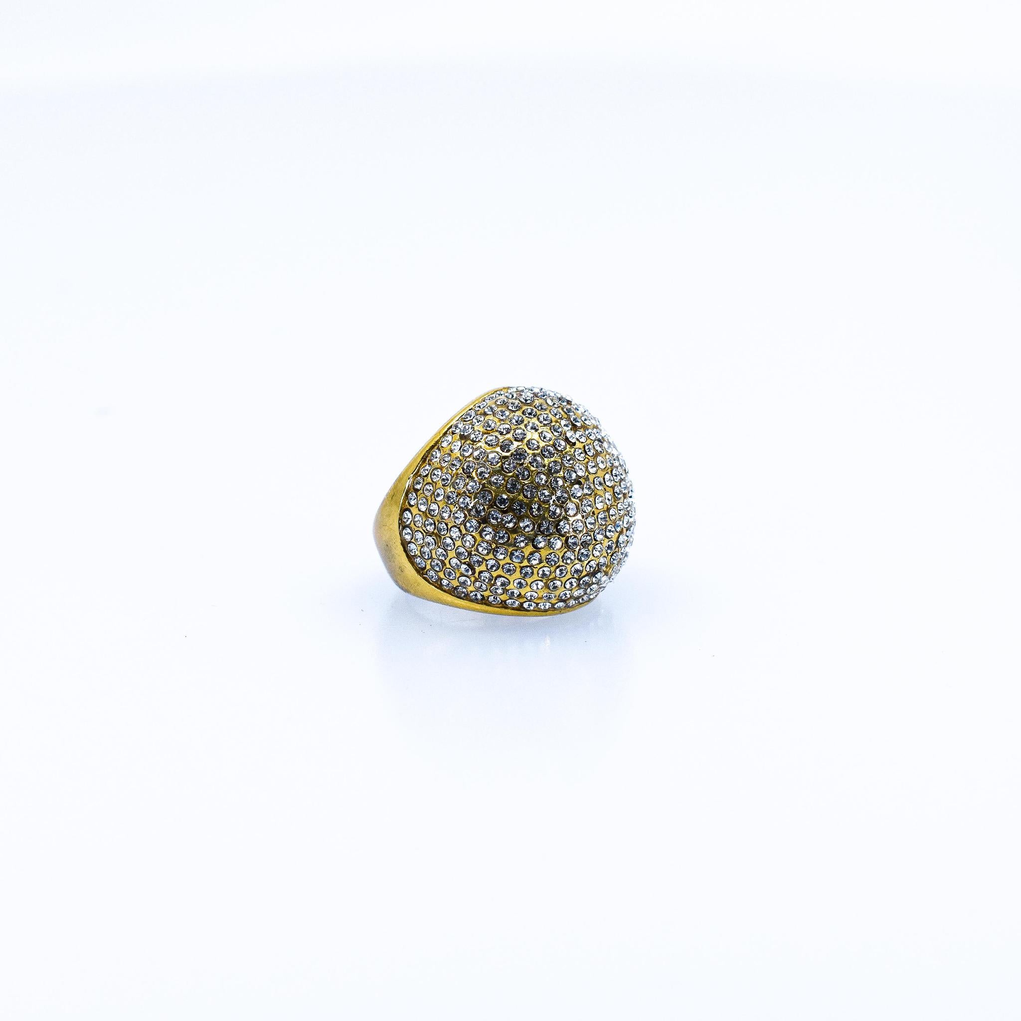 Contemporary Style Wide Concave Women’s Ring