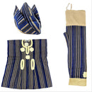 Traditional Blue Aso Oke Pant Set