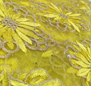 Yellow Net Lace