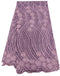 Purple French Net Lace
