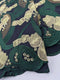 Gold & Green Cotton Lace