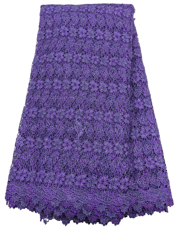 Purple Cord Lace