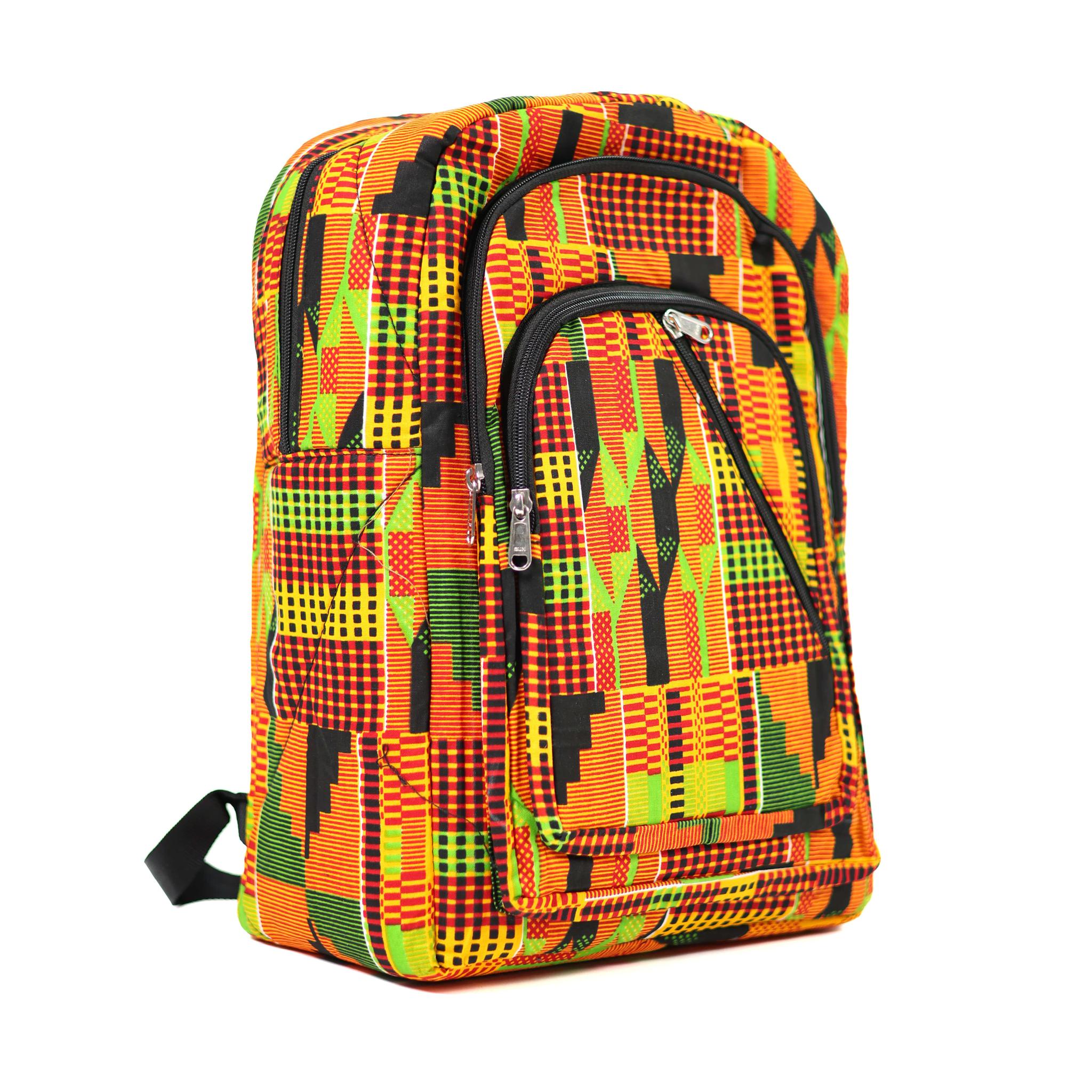 Kente Backpack #1