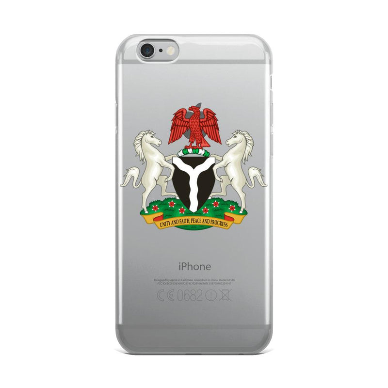 Federal Republic of Nigeria Coat of Arms iPhone Case - AFRIKAN ATTIRE -