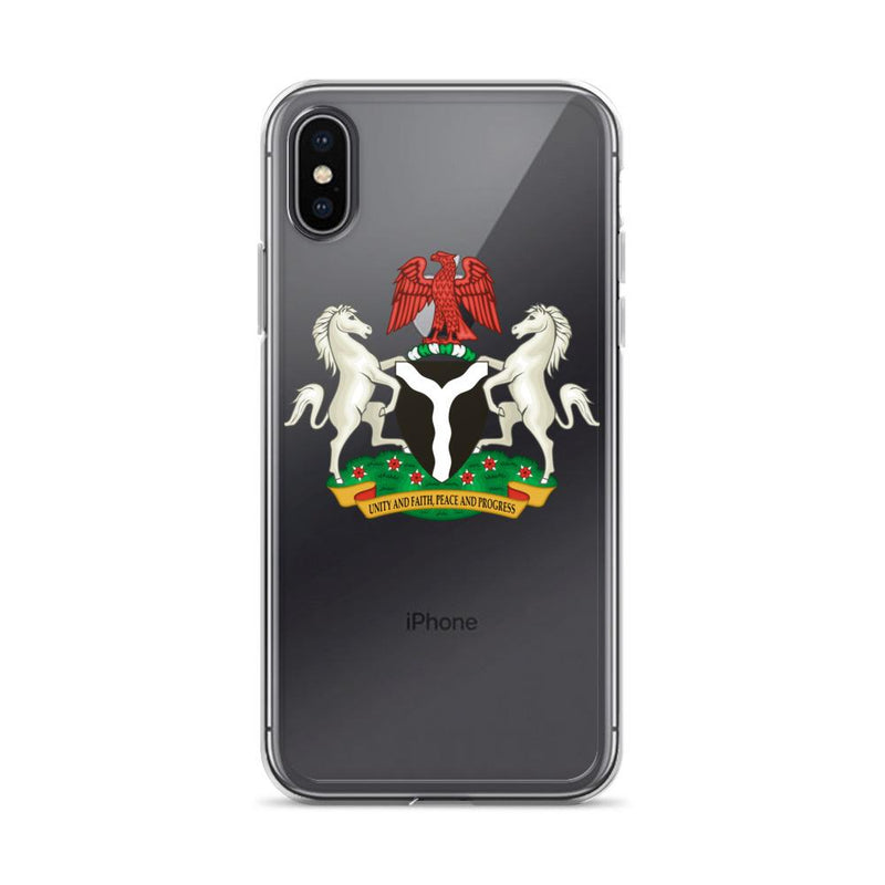 Federal Republic of Nigeria Coat of Arms iPhone Case - AFRIKAN ATTIRE -