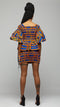 $$Kente Smoked Suit Skirt & Blouse - AFRIKAN ATTIRE - african_clothing - Apparel - african_attireAFRIKAN ATTIRE - african_fashion