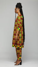 $$Kimono w/Pants - AFRIKAN ATTIRE - african_clothing - Apparel - african_attireAFRIKAN ATTIRE - african_fashion