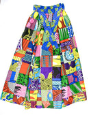 Long Patchwork Skirt - AFRIKAN ATTIRE - african_clothing - - african_attireAFRIKAN ATTIRE - african_fashion