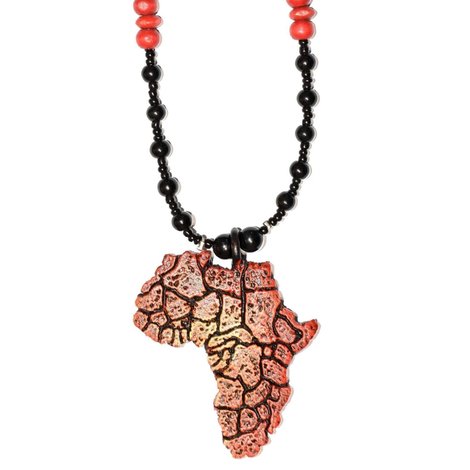 Map of Africa Chain - AFRIKAN ATTIRE - #african_clothing - ACCESSORIES