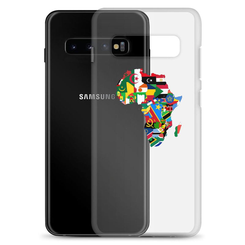Map of Africa Samsung Case - AFRIKAN ATTIRE -