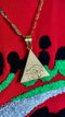 Pyramid x Eye of Horus Necklace - AFRIKAN ATTIRE -