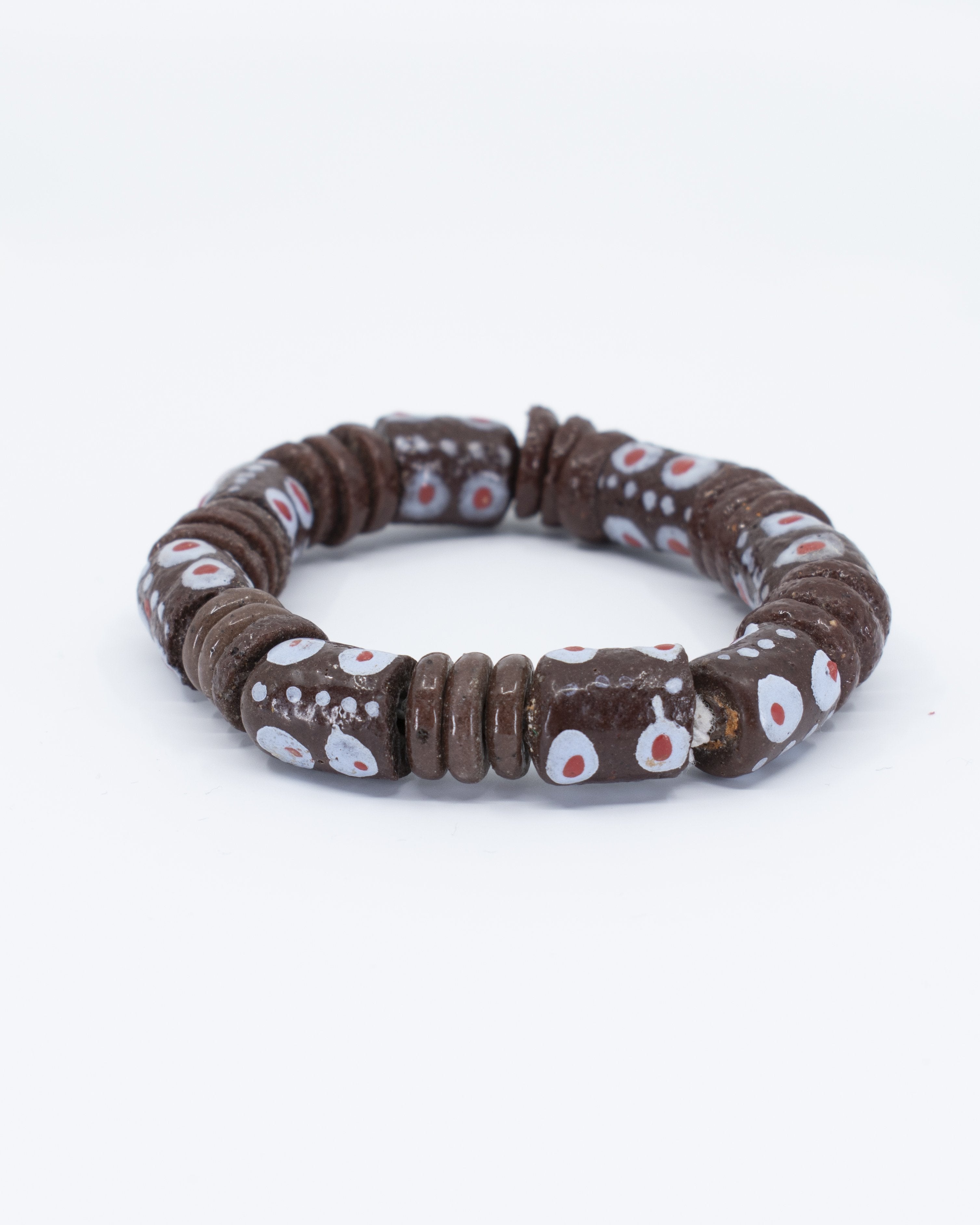Recycled Glass Beads Bracelet - AFRIKAN ATTIRE - #african_clothing - ACCESSORIES