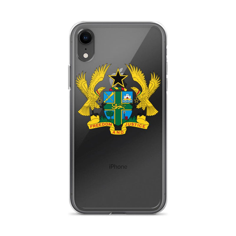 Republic of Ghana Coat of Arms iPhone Case - AFRIKAN ATTIRE -